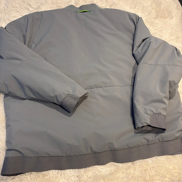 Nike Shield Oregon Ducks Cool Grey Bomber Jacket Men’s Sz 3XL - Picture 13 of 16